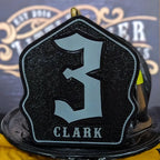 Custom Company Shield firefighter helmet shield professional style