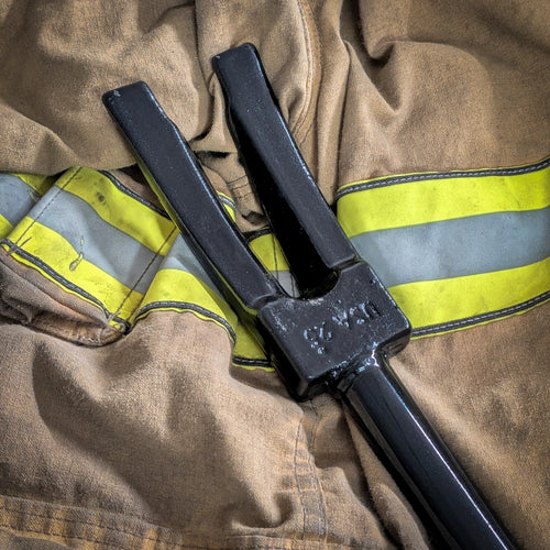 Firefighter forcible entry hook built by Council Tool