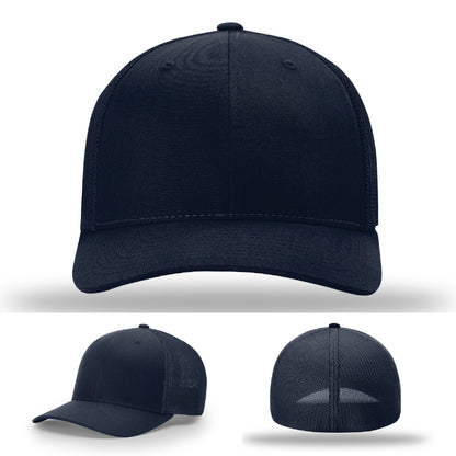 Blank custom hat foundation for firefighter patch