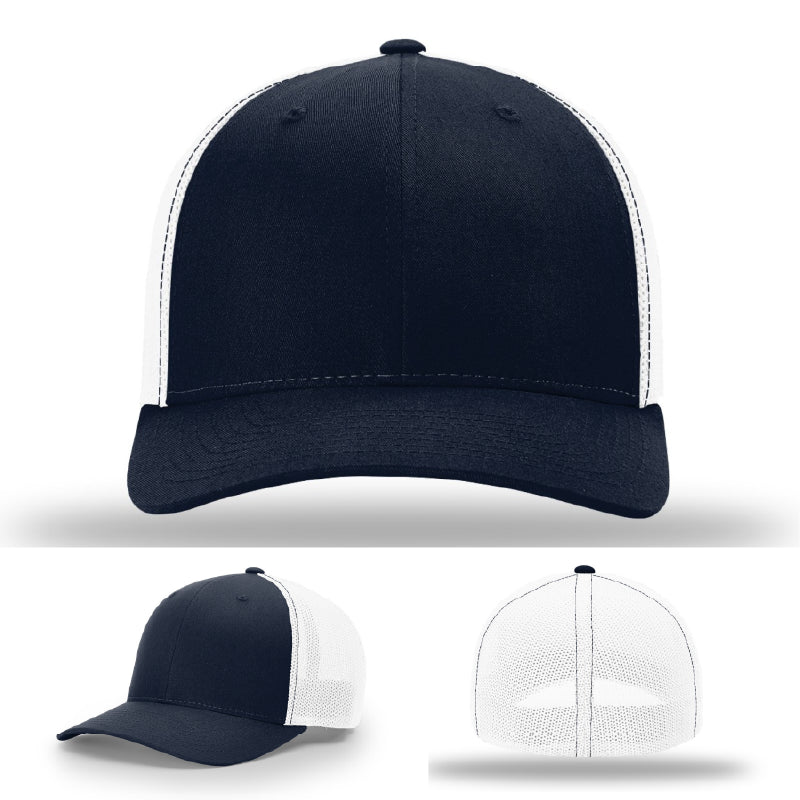 Empty firefighter hat base for patch design