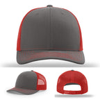 Empty station hat for firefighter patch design