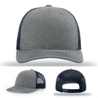 Blank hat showing area for custom leather patch