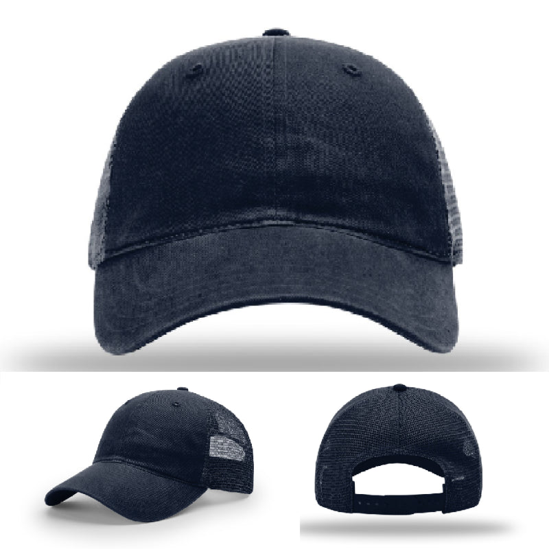 Blank custom hat ready for firefighter station design