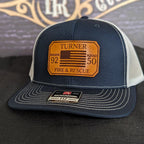 Personalized firefighter hat with patch customization