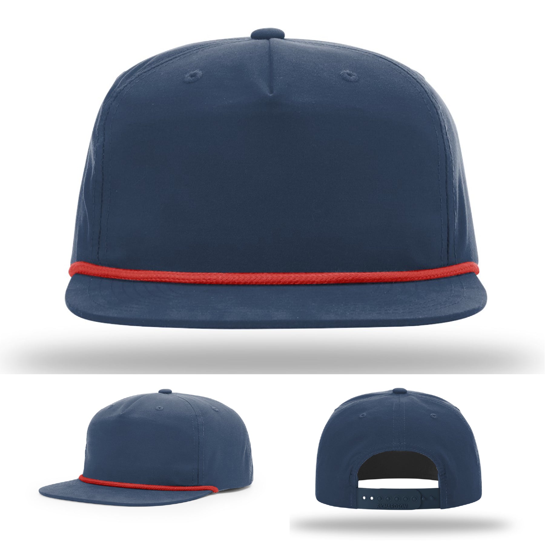 Plain hat for full color patch customization