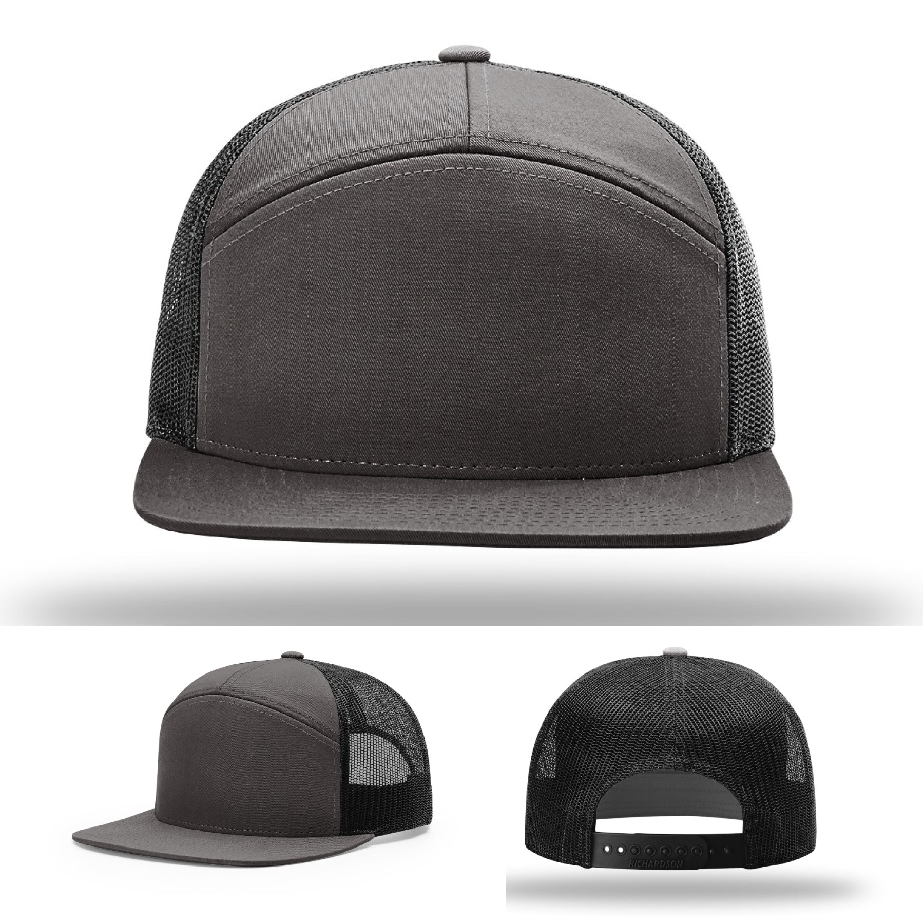 Plain hat base for uploading firefighter patch
