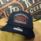 Custom background patch hat with personal design