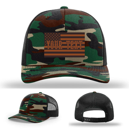 Custom hat variant with durable flag patch