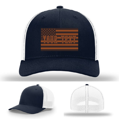 Variant hat showing professional flag leather patch