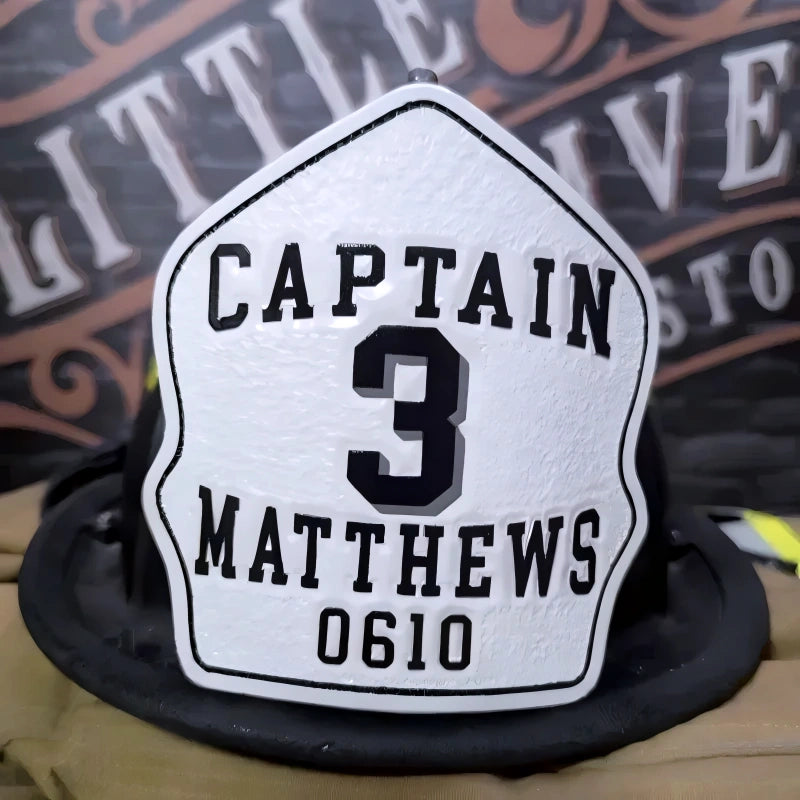 fire helmet front displayed in a clean practical format