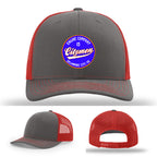 Delaware City Engine 15 firefighter hat leather front patch