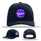 Delaware City Engine 15 fire company hat leather firefighter hat