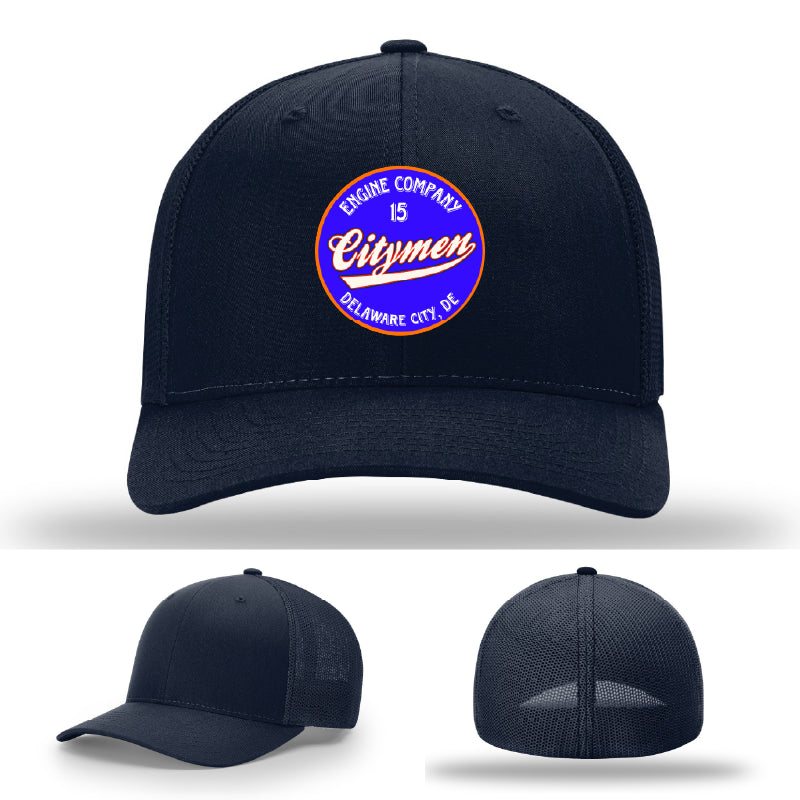 Delaware City Engine 15 firefighter hat department pride hat