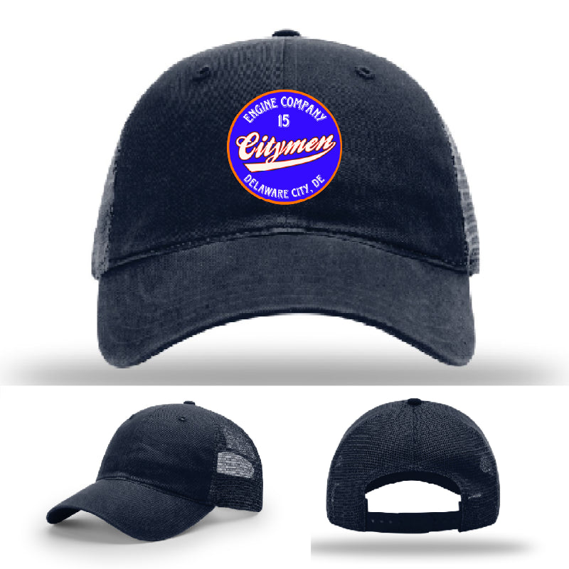Delaware City Engine 15 fire company hat custom fire department