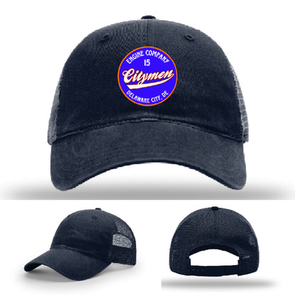 Delaware City Engine 15 fire company hat custom fire department