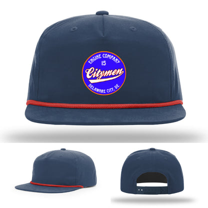 Delaware City Engine 15 fire company hat firefighter department hat