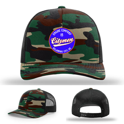 Delaware City Engine 15 firefighter hat fire company apparel