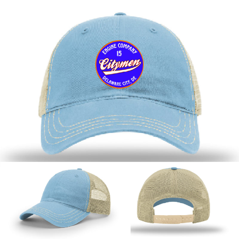 Delaware City Engine 15 fire company hat department apparel hat
