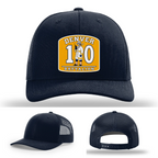 Denver Fire Battalion 10 leather patch hat