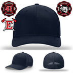 Edinburgh Fire Station 41 firefighter hat leather patch