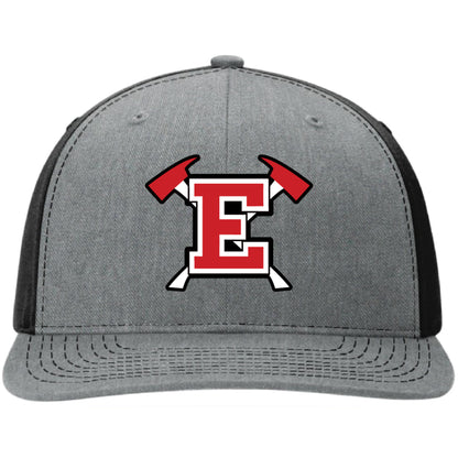 Edinburgh Fire Department Station 41 leather patch firefighter hat