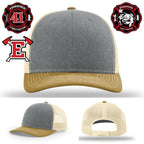 Custom firefighter hat showcasing Edinburgh Fire tradition