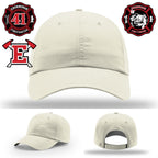 Firefighter hat with handcrafted Edinburgh Fire patch