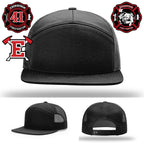 Custom firefighter hat for Edinburgh Fire Department pride