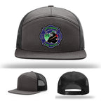 Leather patch firefighter hat representing Effingham Fire Rescue