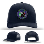 Effingham Fire Rescue firefighter station logo patch hat