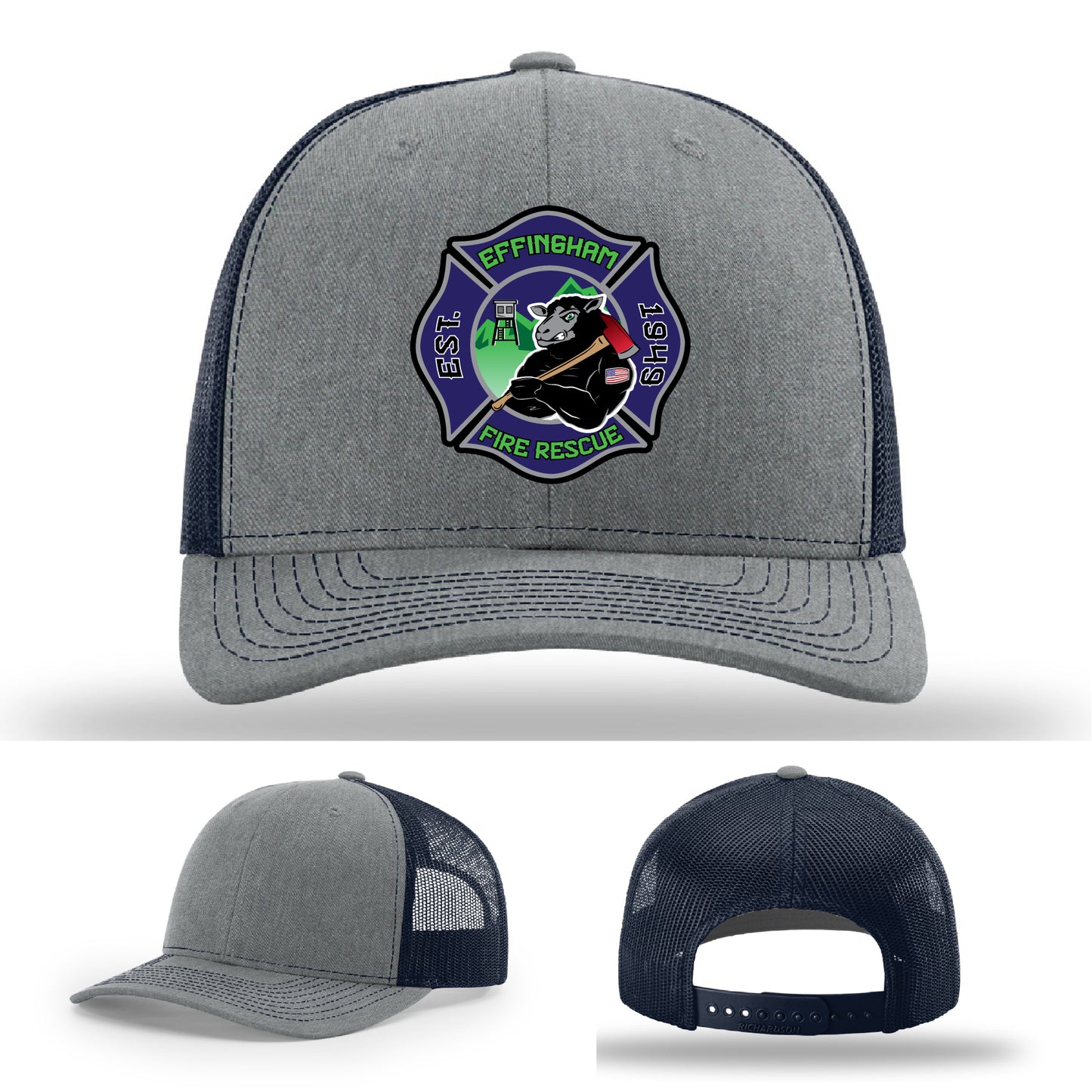 Effingham Fire Rescue firefighter hat tough enough for daily wear