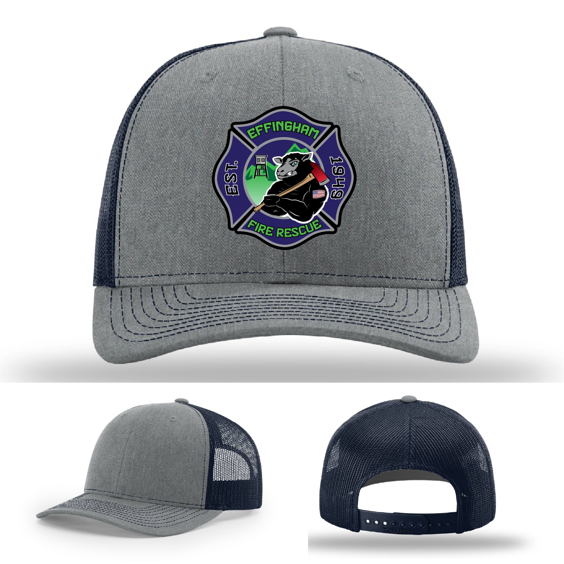 Effingham Fire Rescue firefighter hat tough enough for daily wear