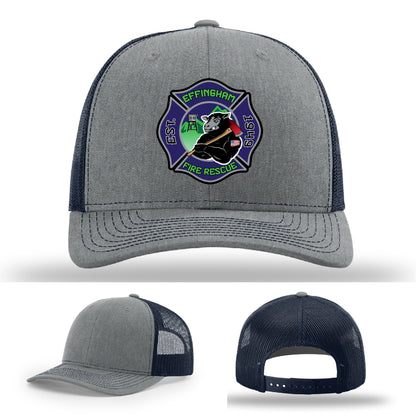 Effingham Fire Rescue firefighter hat tough enough for daily wear