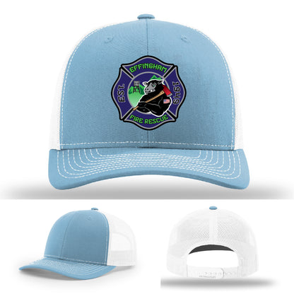 Effingham Fire Rescue firefighter hat representing department pride