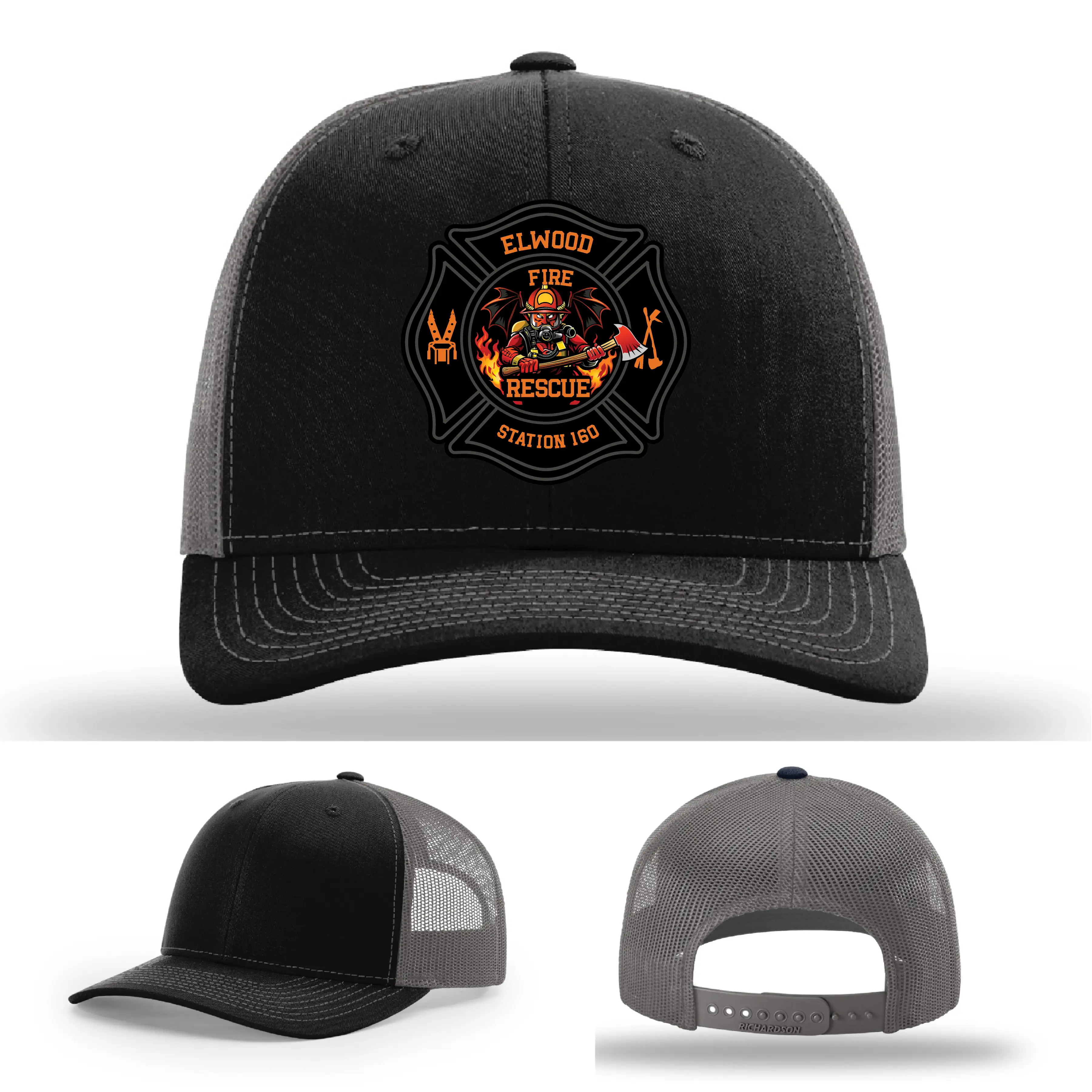 Elwood Fire Rescue hat for first responders