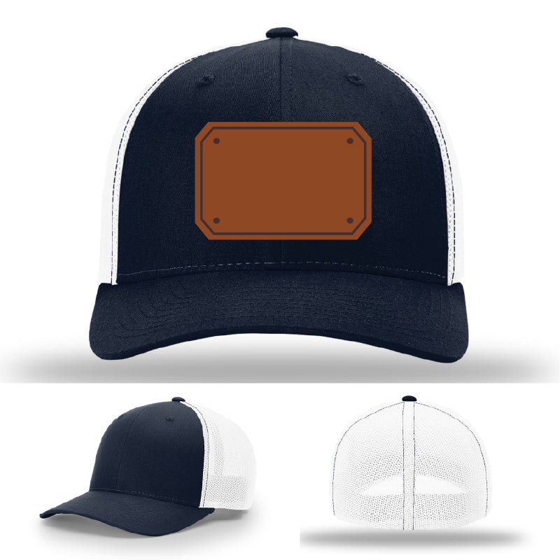 EMS hat variant with personalized patch text example