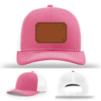 EMS hat variant with patch featuring EMT station text