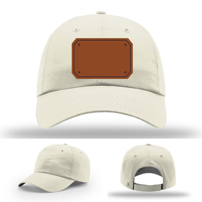 EMS hat with leather patch variant for EMS personnel
