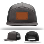 EMS hat with leather patch variant designed for paramedics