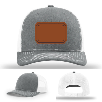 Paramedic hat variant with passport style patch and clear lettering
