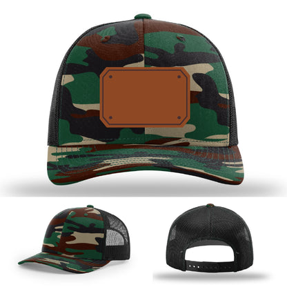 EMS station duty hat featuring customizable passport patch