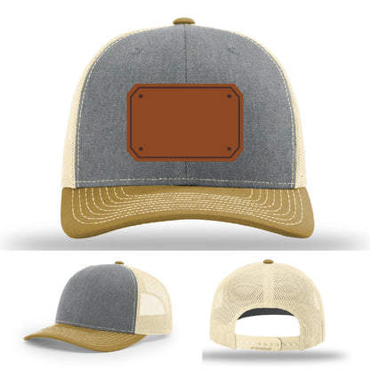 EMT apparel hat variant with customizable station patch detail