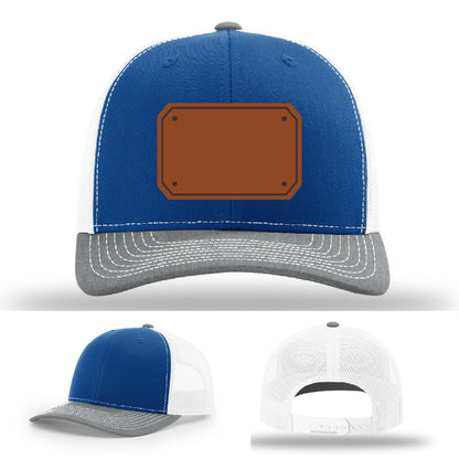 Paramedic lifestyle hat showing leather patch with unit identity