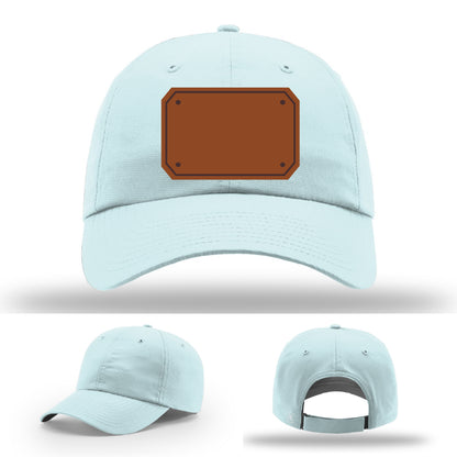 EMT gear hat showing customizable passport style patch clearly
