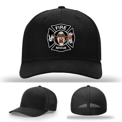 firefighter hat featuring fabius park department design
