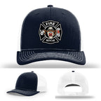 firefighter hat supporting fabius park department