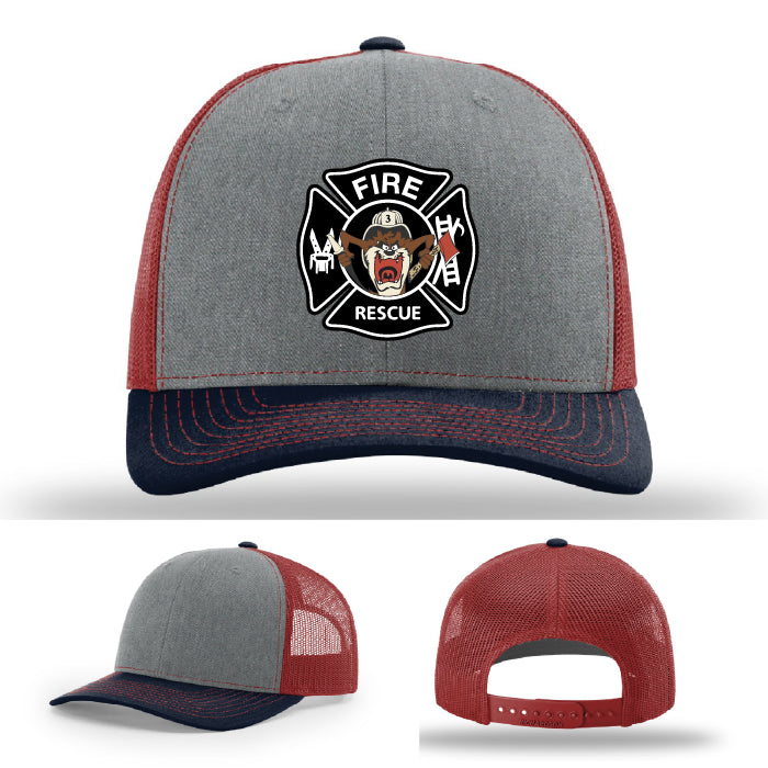 department pride hat with fabius park leather patch