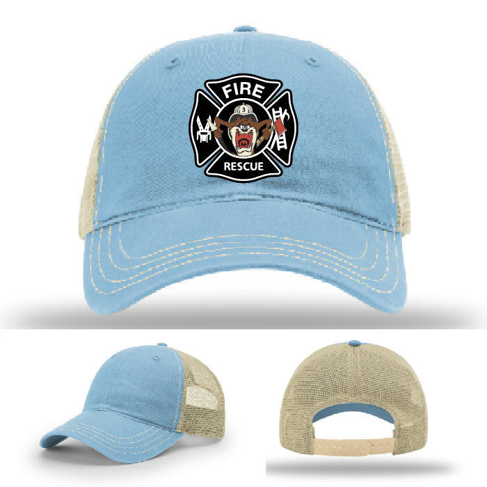 firefighter hat created for fabius park members