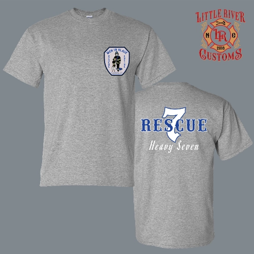 Fayetteville PA Rescue 7 Heavy Seven firefighter shirt