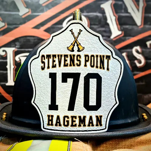 Comparison of firefighter helmet shield options from bare bones to full custom